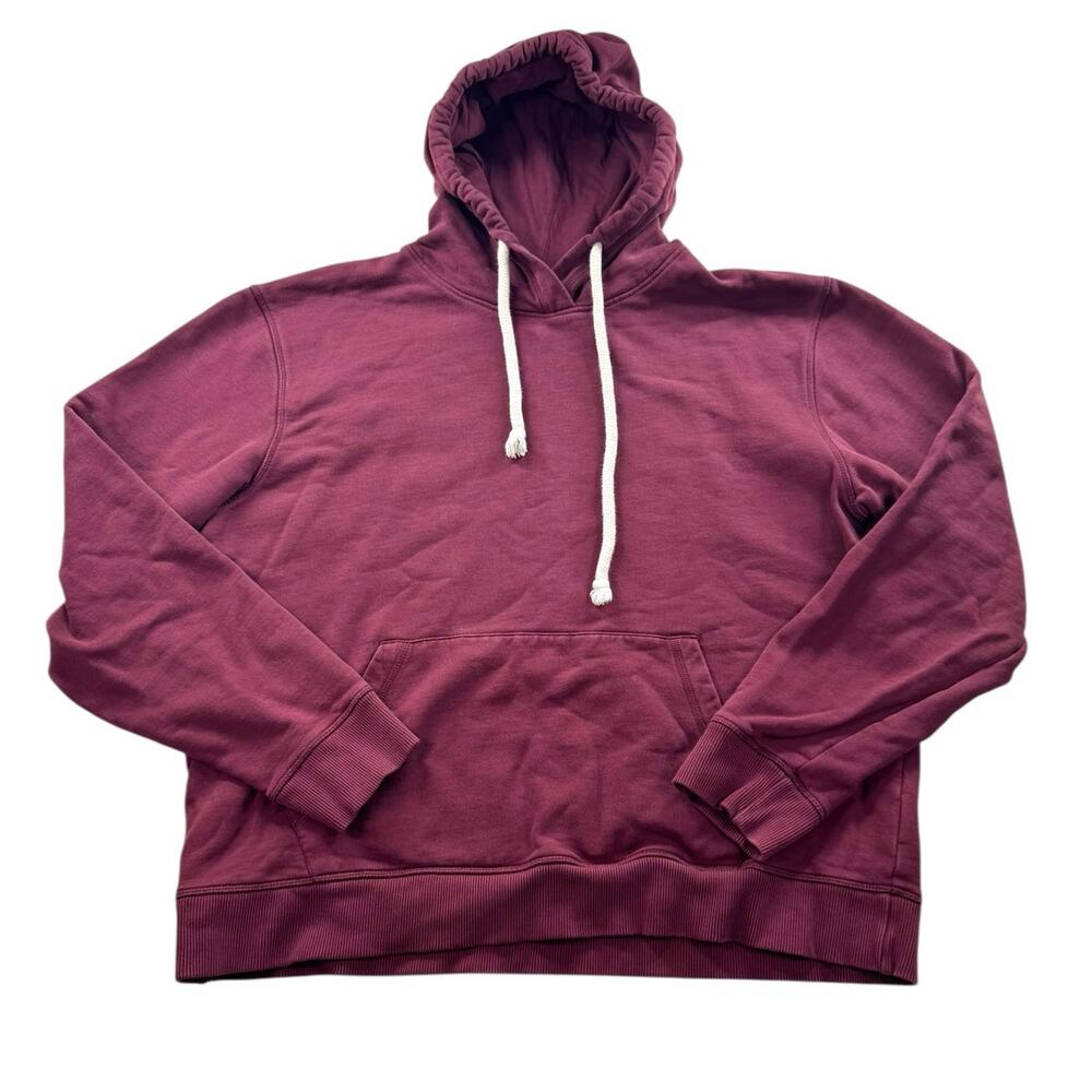 Pact One For All Hoodie Unisex Mens L Womens XL Cotton Raisin Sweatshirt Hooded